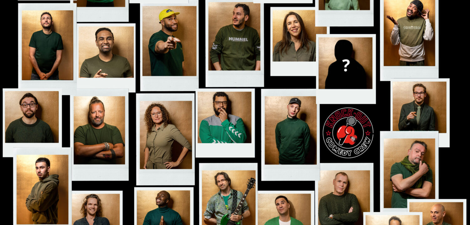 Knock Out Comedy Crew 2025 (foto Helene Wiesenhaan)