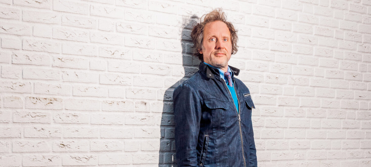 Ronald Snijders leven met humor liggend